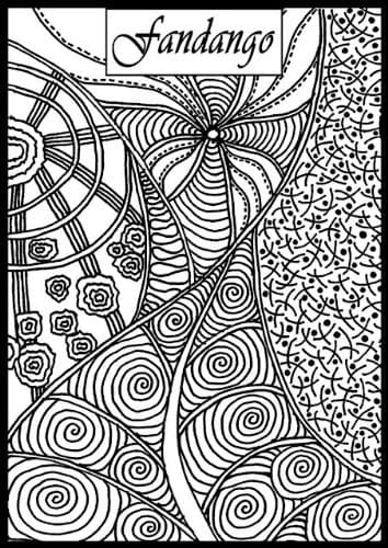 Fandango Texture Stamp by Helen Breil