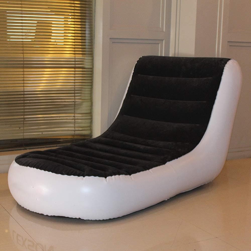 XDHN Foldable Chaise, Lounge Lazy Sofa Inflatable Sofa Bed Double Inflatable Sofa Outdoor Inflatable Sofa Comfortable Queen Size Durable Airbed