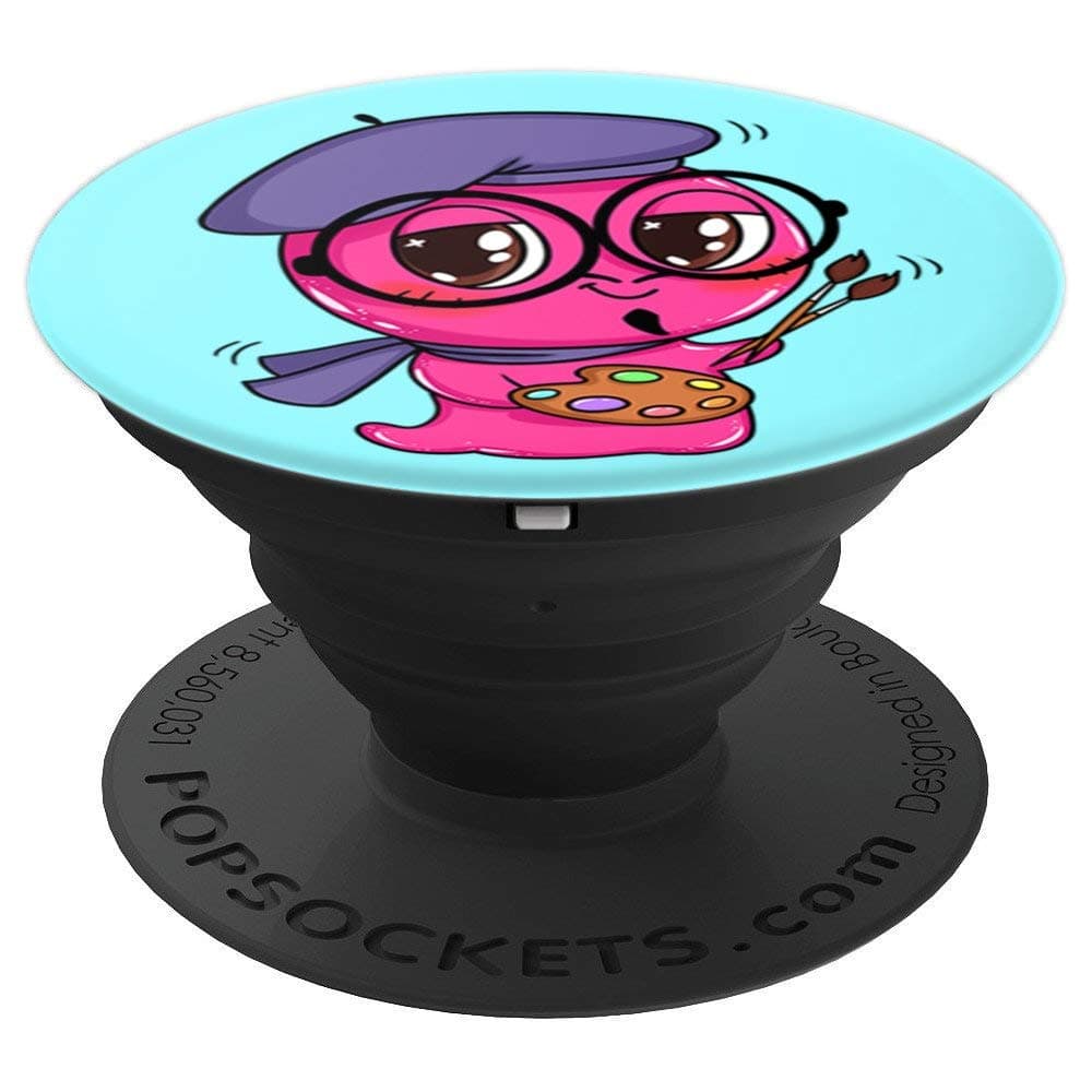 Sam is a Painter Popsocket Light-Blue PopSockets PopGrip: Swappable Grip for Phones & Tablets