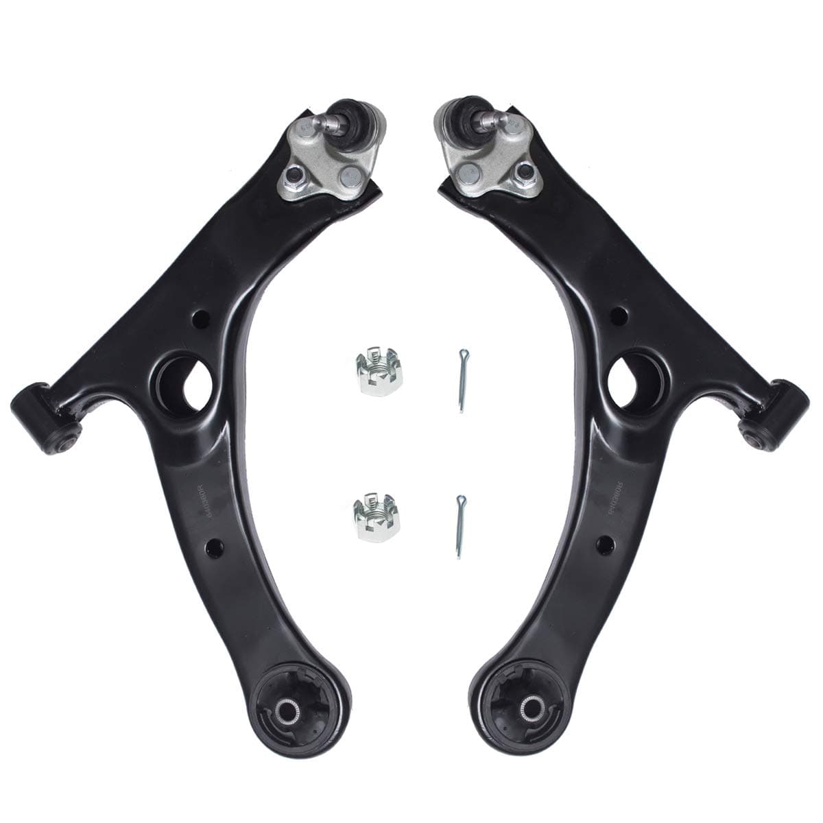 Left Right Front Lower Control Arm and Ball Joint Assembly Compatible 2000 2001 2002 2003 2004 2005 Toyota Celica 03-08 Corolla Driver Passenger Side 2PCS AUQDD K640360 K640361 Professional Suspension