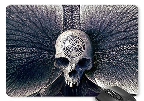 Mouse Mat Skull With Fins Mouse Pad