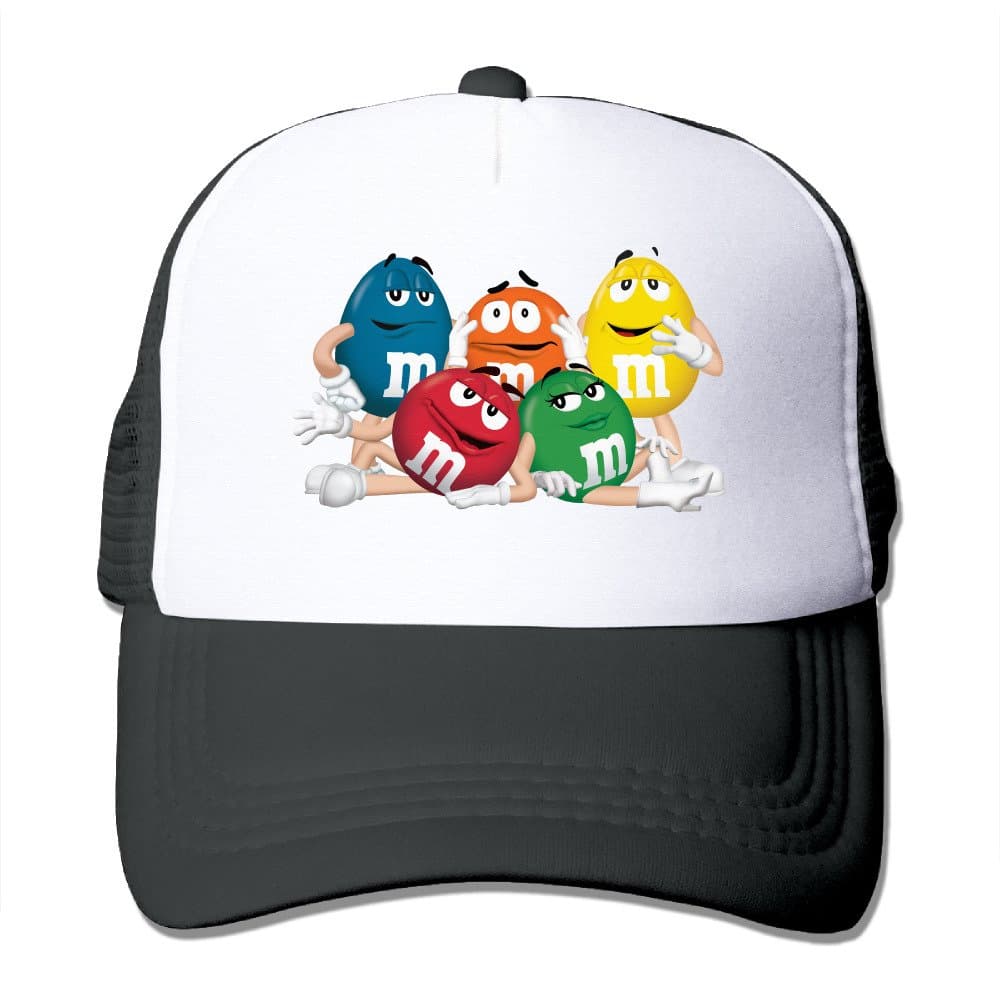 M&M M&M's Surrounded By Nuts Graphic Trucker Cap With Mesh Back Adjustable Hat