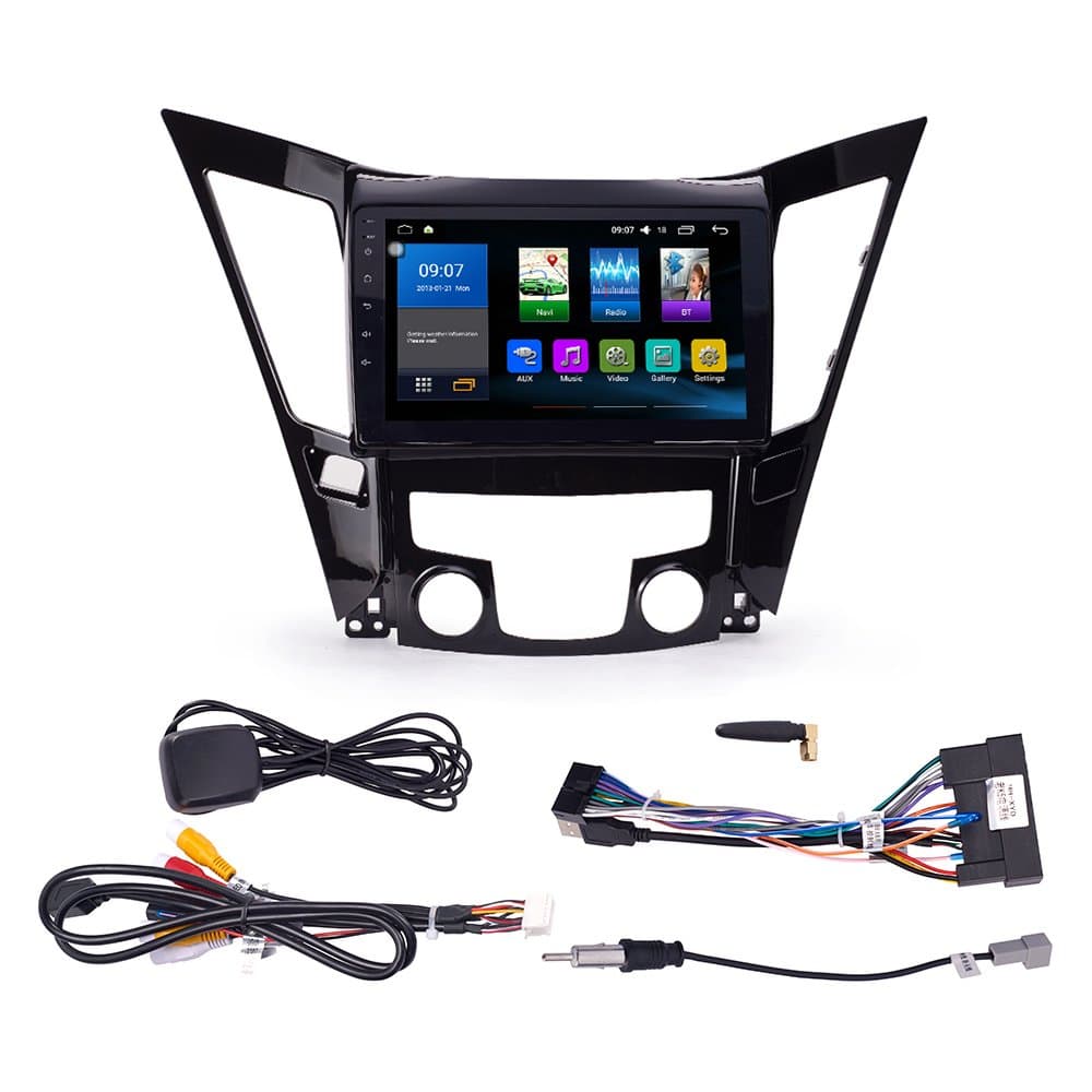 ZERTRAN Car Stereo Multimedia Player DVD Android 10.0 Octa Core RAM 2G ROM 32G GPS Navigation For Hyundai Sonata 2011 2012 2013 2.0L