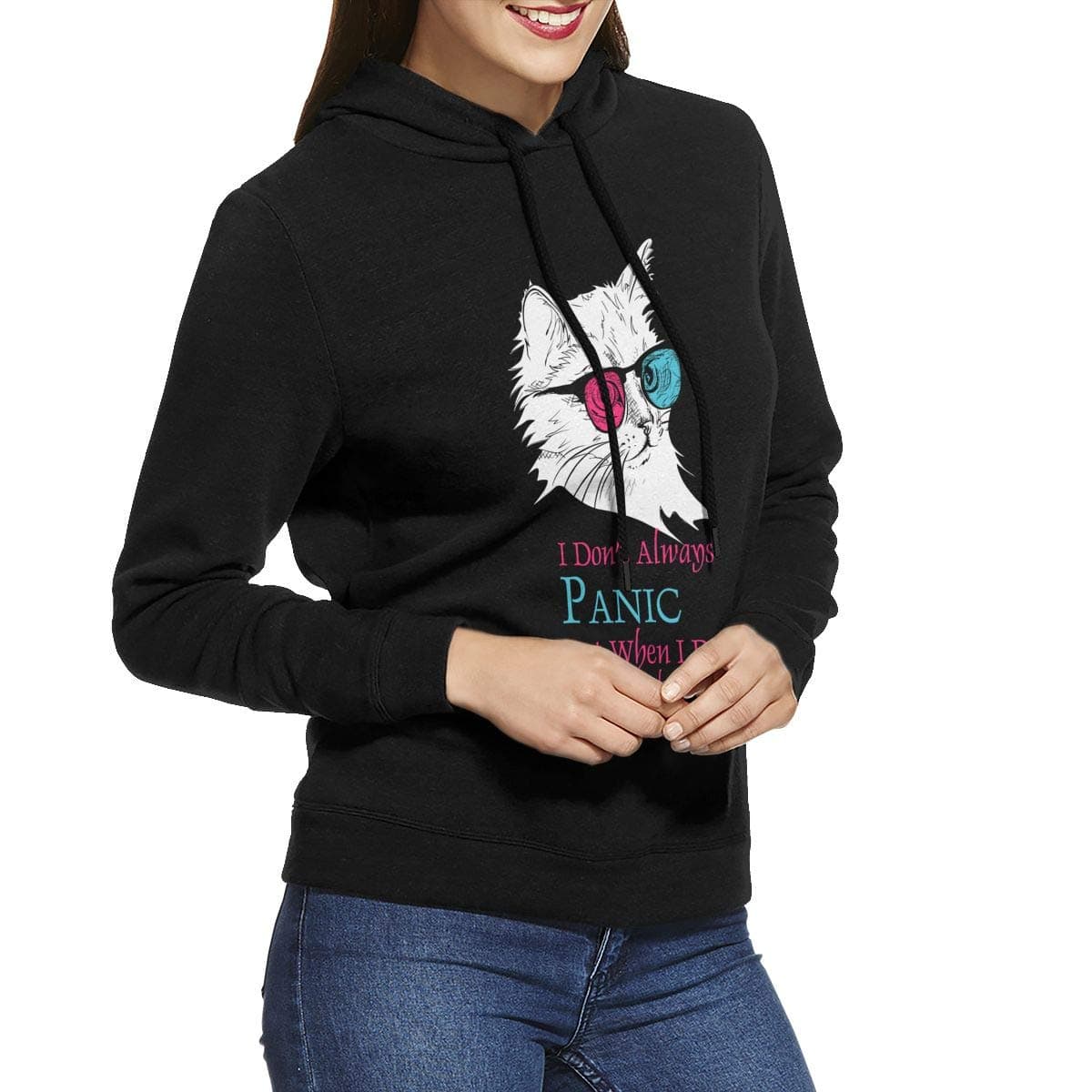 I Don't Always Panic But When I Do It's at The Disco Hoodie Sweatshirts Womens