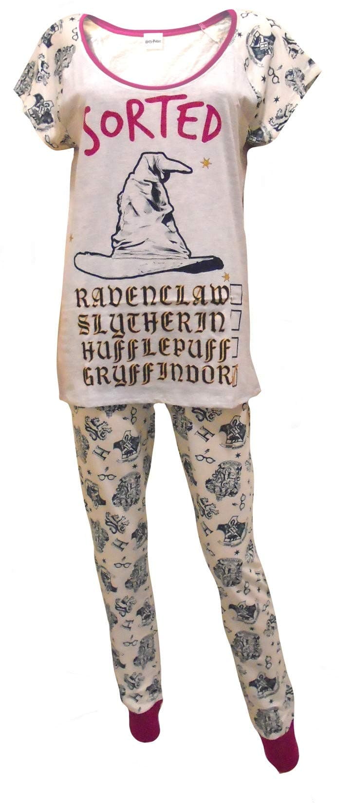 Womens Harry Potter Gryffindor Sorting Hat Pyjamas