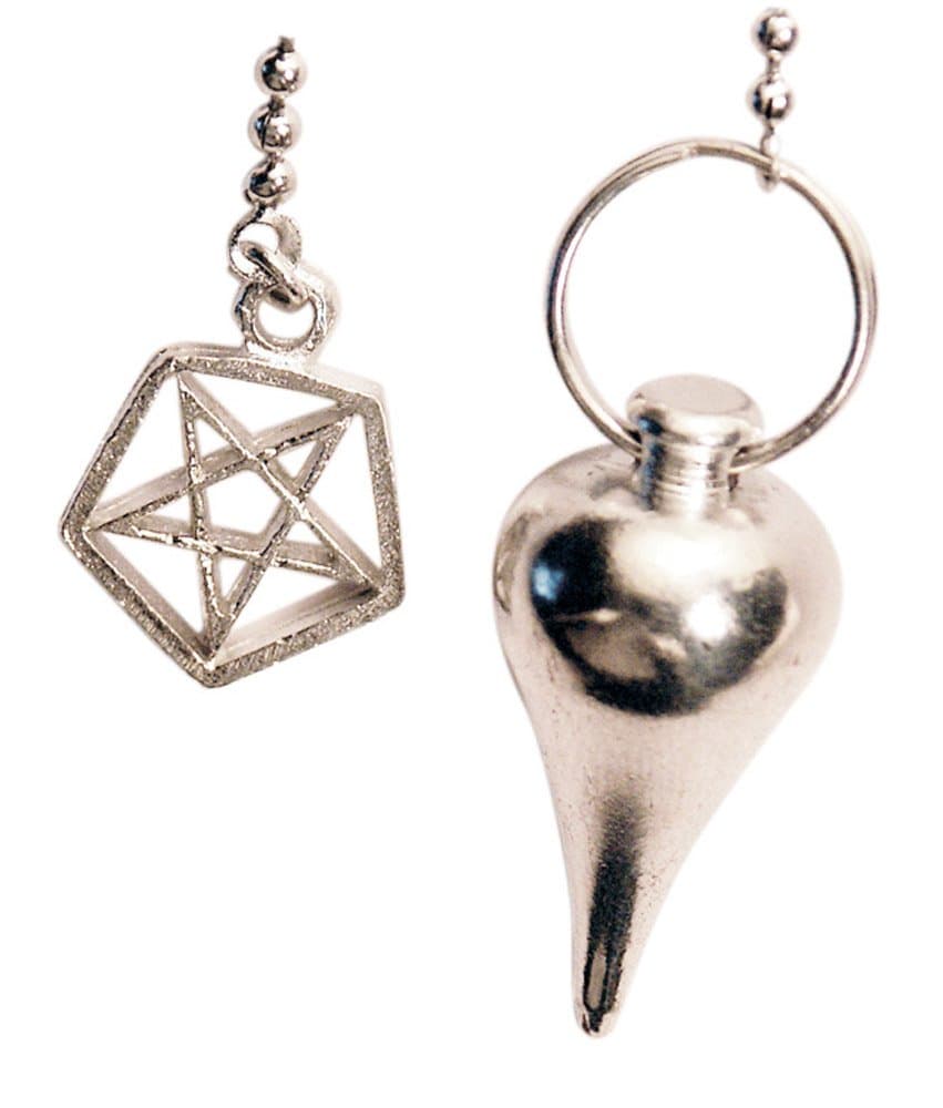 Eastgate Witches Pendulum with Chart and Yes/No Chart