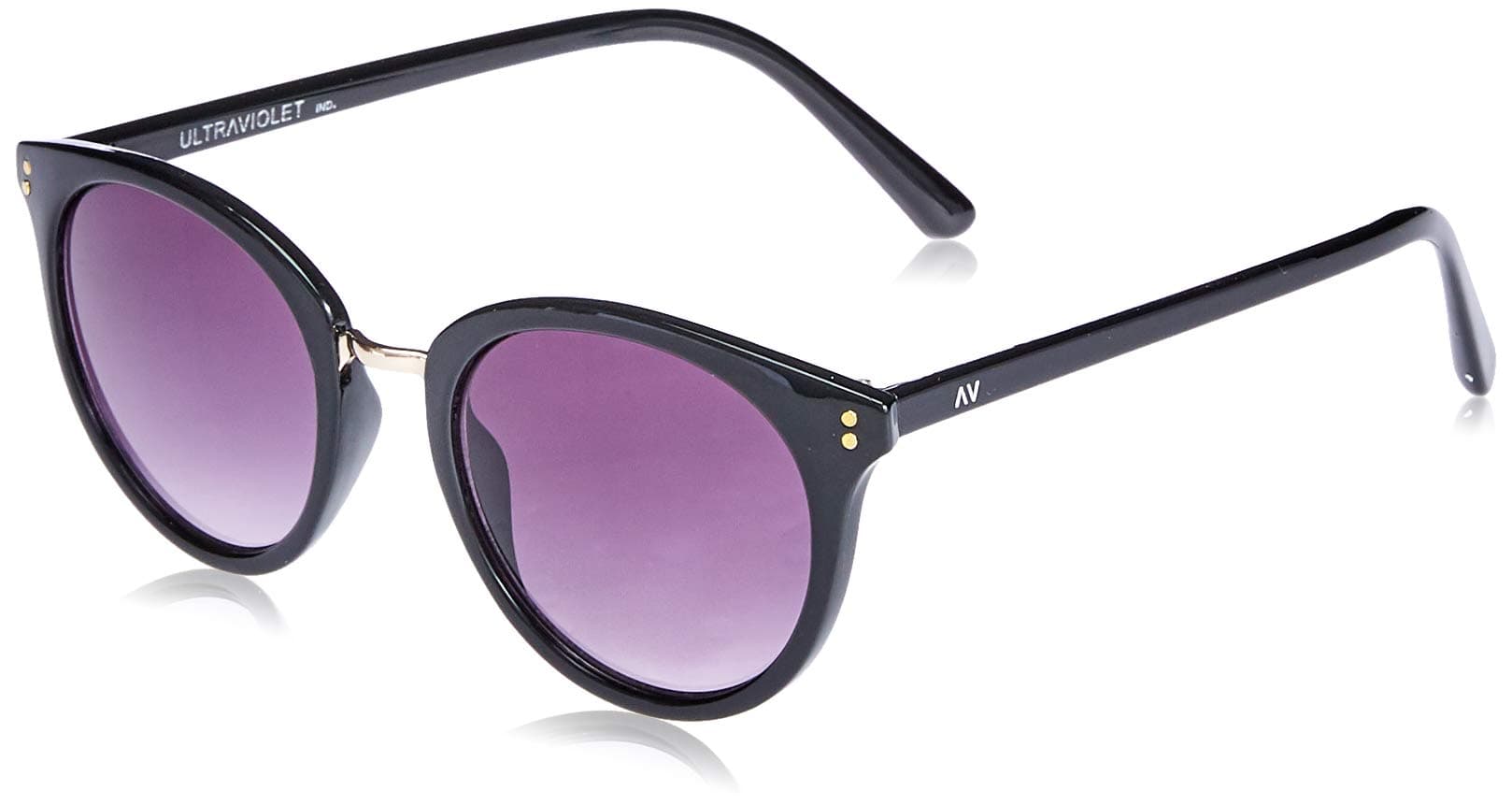 UltraViolet Women's Dawn Round Frame Sunglasses