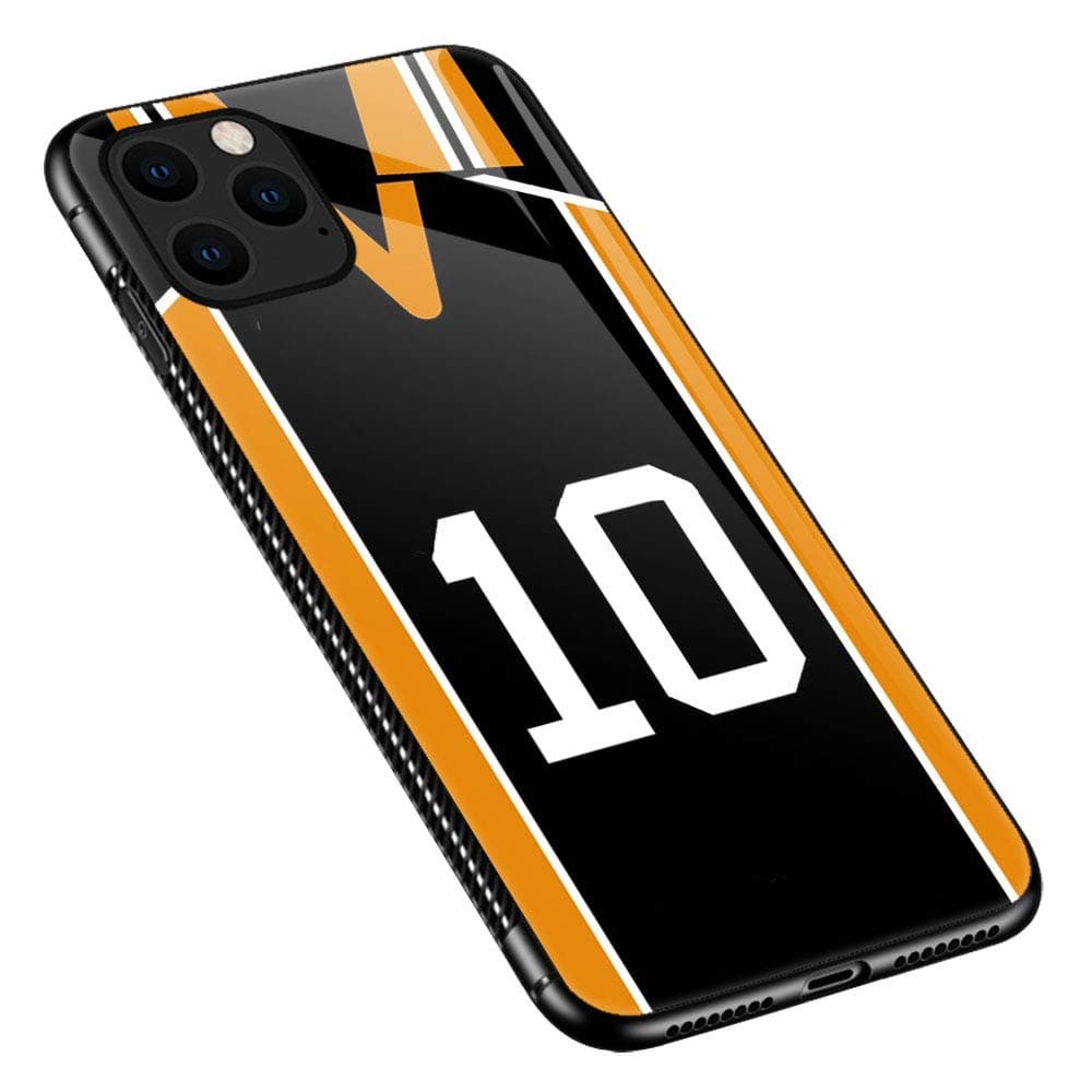 iPhone 11 Pro Case,No.10 Jersey iPhone 11 Pro Cases,Pattern Design Shockproof Non-Slip Tempered Glass Case for Apple iPhone 11 Pro