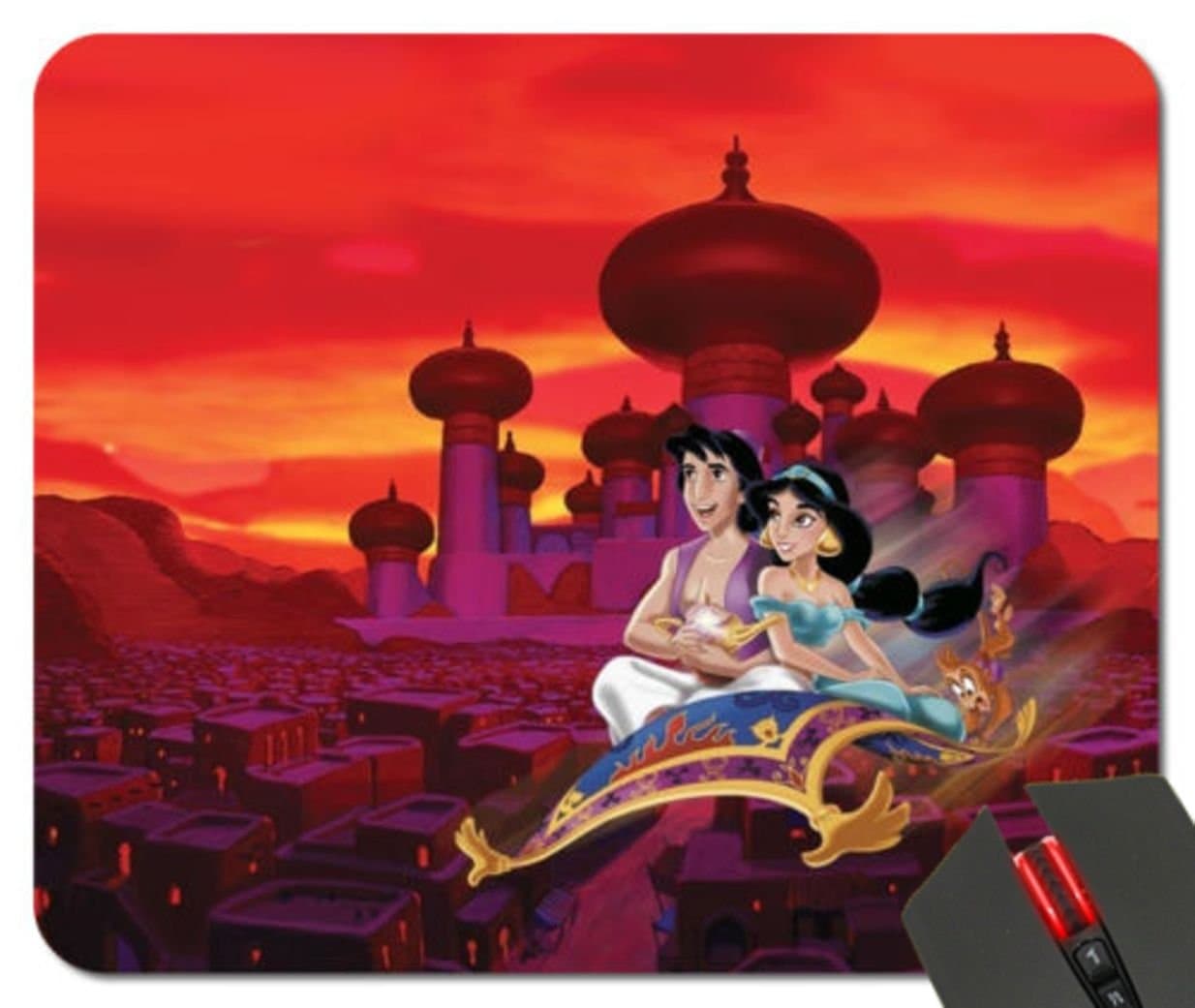 Disney Aladdin Customized Print Rectangle Diy Mouse Mat Pad Mousepad