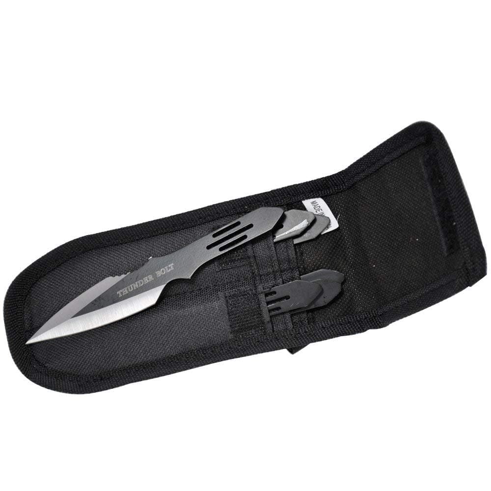 Aeroblades 6PC 5.5" Throwing Knife Set with Pouch
