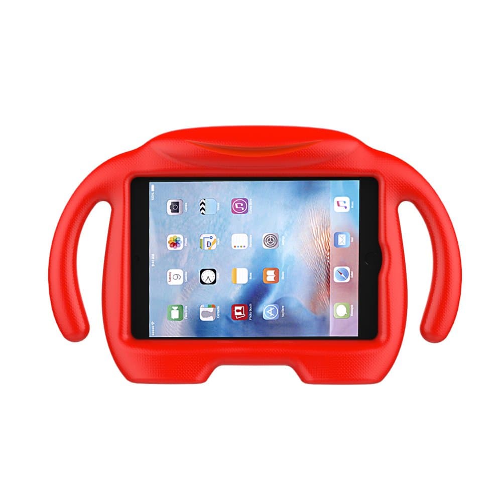 LEDNICEKER Kids Case for iPad Mini 1 2 3 4 5 - Light Weight Shock Proof Handle Stand Kids Friendly for iPad Mini, Mini 5 (2019), Mini 4, Mini 3rd Generation, Mini 2 Tablet - Red