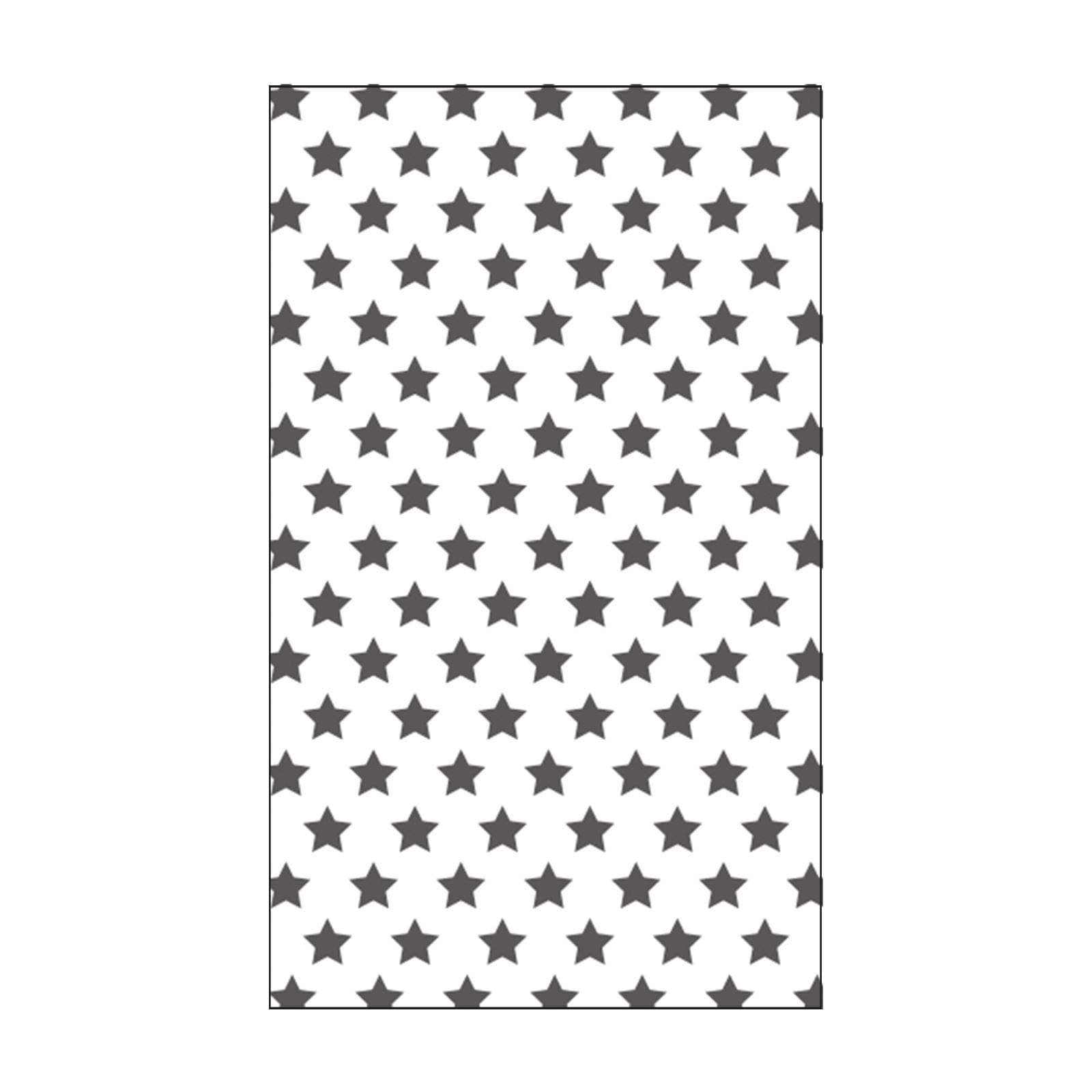 Vaessen Creative Mini Embossing Folder, Stars, for Adding Texture and Dimension to Scrapbook Pages, Cards and Other Papercraft Projects