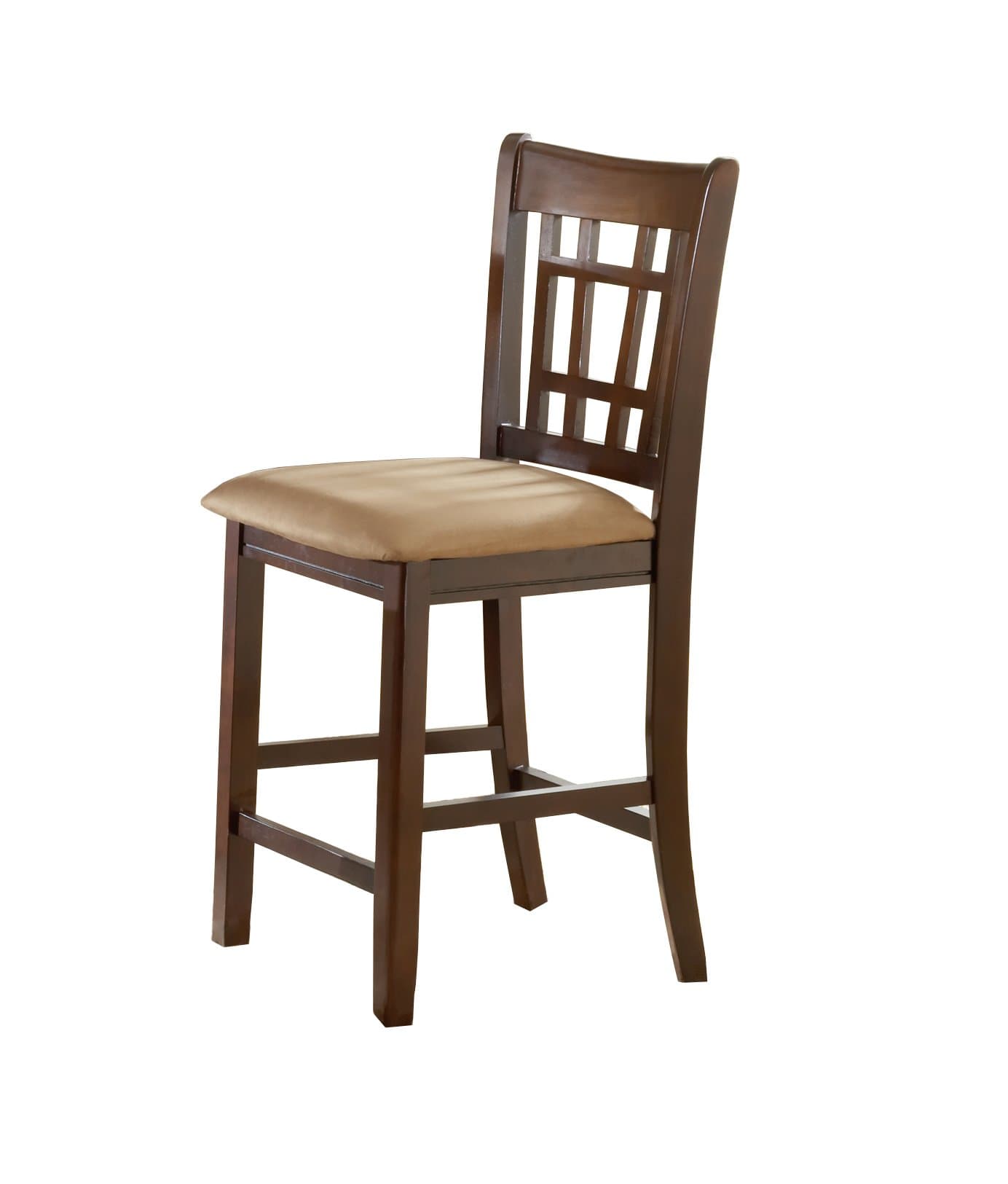 Bernards Randolph Barstool, Cherry, Set of 2