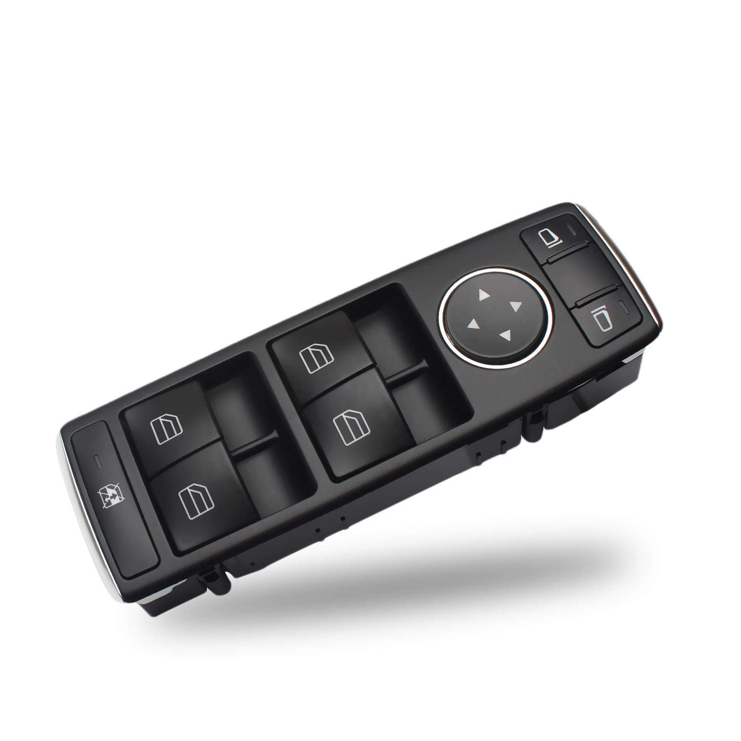 Travay Front Left Driver Side Master Power Window & Mirror Switch Compatible with 2008 2009 2010 2011 2012 Mercedes Benz C230, C250,C280, C300, C350,E350,E550,E63 Replace OE 2049055302 Window Switch