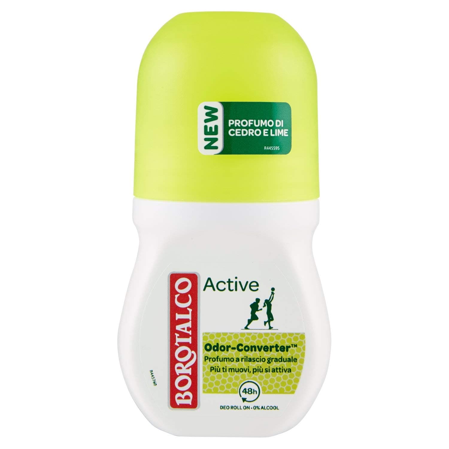 Borotalco Roberts Active Cedar & Lime Deo Deodorant Roll-on 50ml