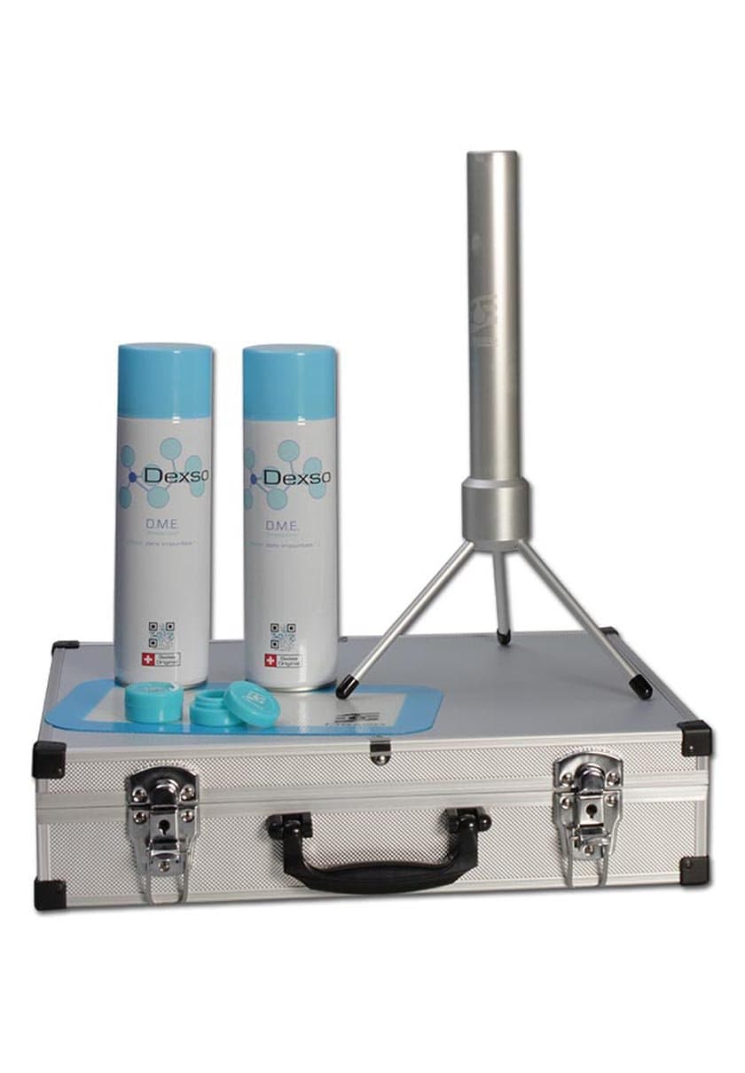 Dexso E.O.E. Oil Extractor Kit with 2x D.M.E. in Aluminium Case – Sf