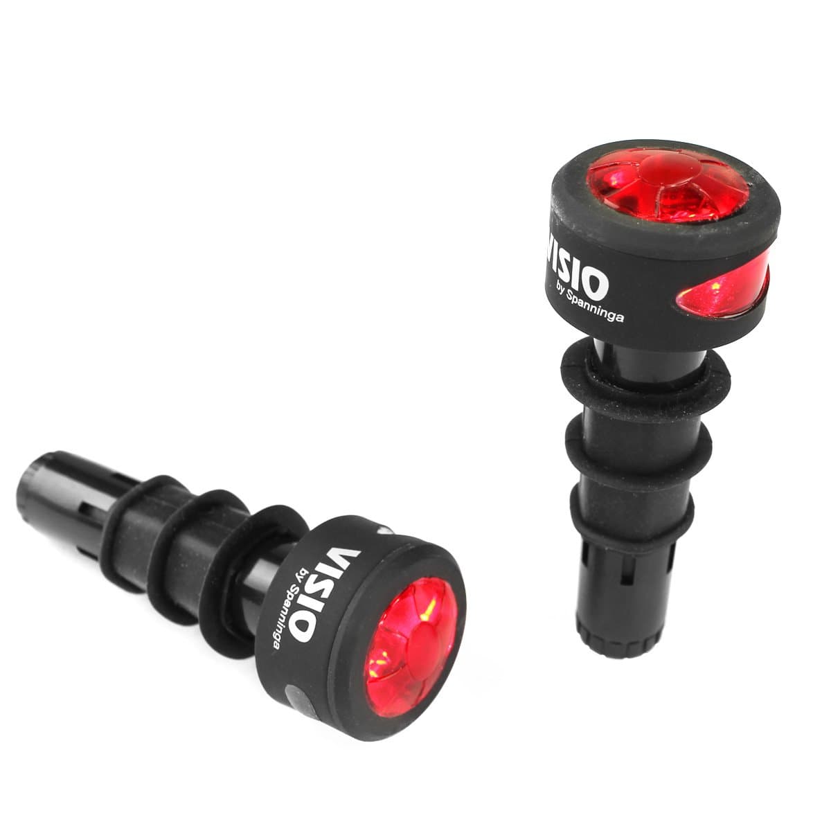 SpanningaVisio Unisex Handlebar Ends for Adults, Black