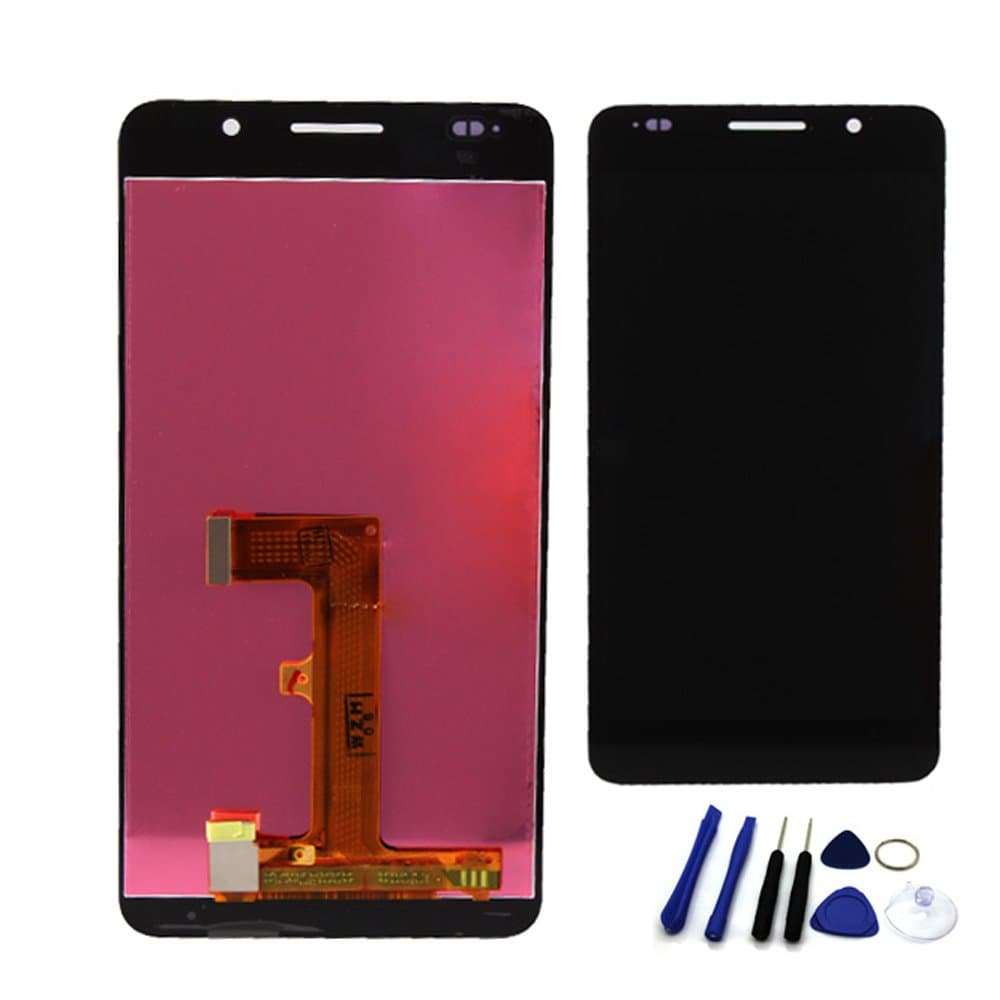 Full Front LCD Display + Touch Screen Digitizer Assembly For Huawei (Honor 6) - Black