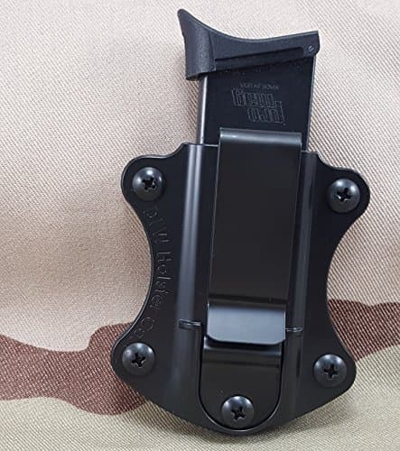 Single Stack Tuckable IWB Mag Pouch. Fits 9mm, 40 Cal, 45 ACP.