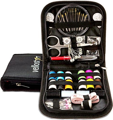 SEWING KIT BUNDLE- Equipped with Most Useful SEWING ACCESSORIES for Home, Office, Travel, Beginners &amp; Sewing Emergency, PREMIUM SEWING SUPPLIES for Mending &amp; Sewing Needs, Useful Gift, Pack of 10