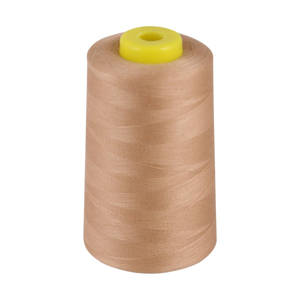 OVERLOCKING THREAD - OVERLOCKER THREAD - POLYESTER THREAD - INDUSTRIAL SEWING THREAD - 4 X 5000 YARD SPOOLS - LARGE COLOUR SELECTION INCLUDING: BLACK WHITE RED BLUE CREAM NAVY PURPLE PINK GREEN GREY BROWN OLIVE SKY GOLD (BEIGE 545)