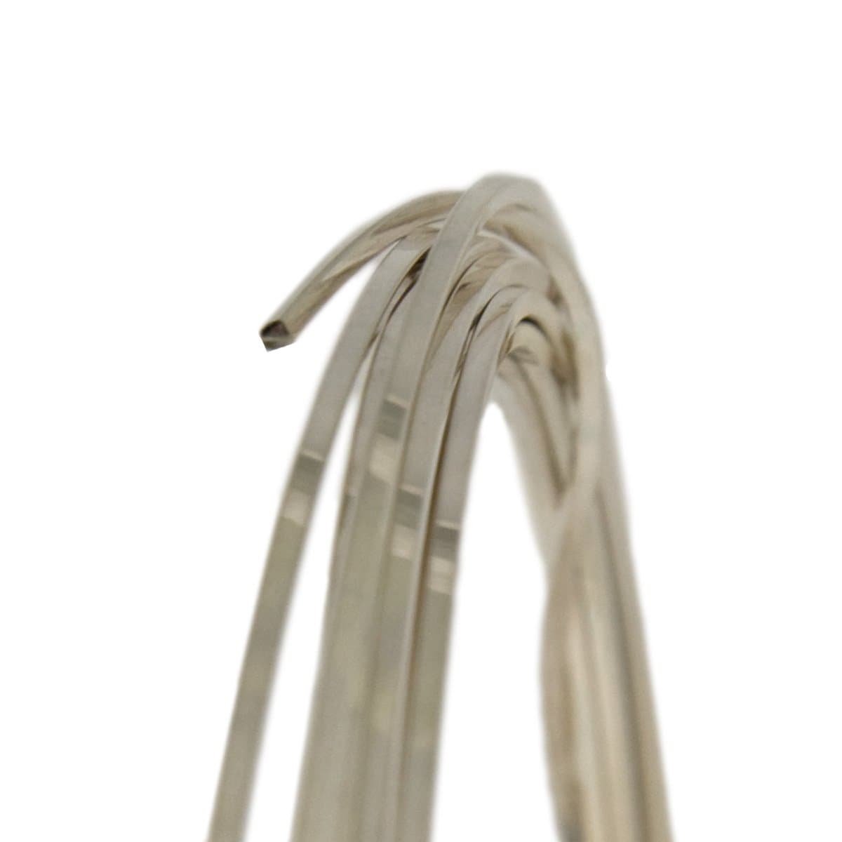 20 Gauge Square Dead Soft Argentium .930 Silver Wire - 25FT