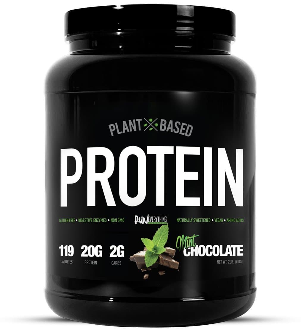 Run Everything Labs | Vegan PRO | Plant Based Protein | 30 Servings (Mint Chocolate)
