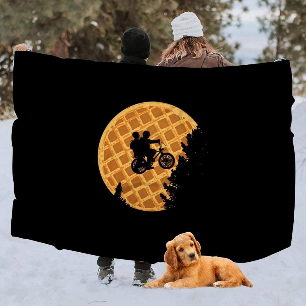 Caoamz Stranger Things 3D Blanket Comfortable Blankets Throw for Car,Living Room,Sofa or Bedroom