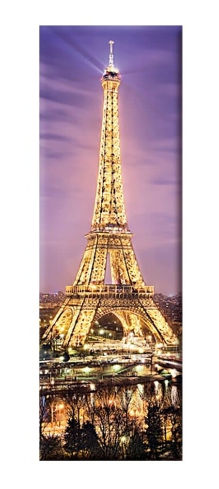 Magnet - Eiffel Tower - Evening Lights - Vertical