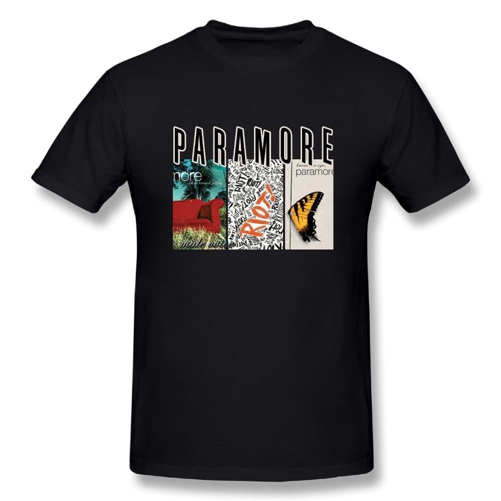 Matta Paramore All We Know is Falling Misery Business Eyes Men's T-Shirt Black