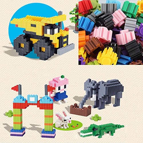 Rich 200 Pcs Plastic Kid Puzzle Educational Building Blocks Bricks Toy LAU