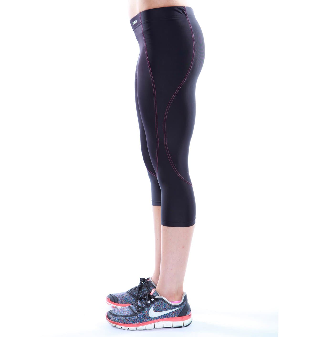 Viva Athletic V3000 Women's Compression 3/4 Pants