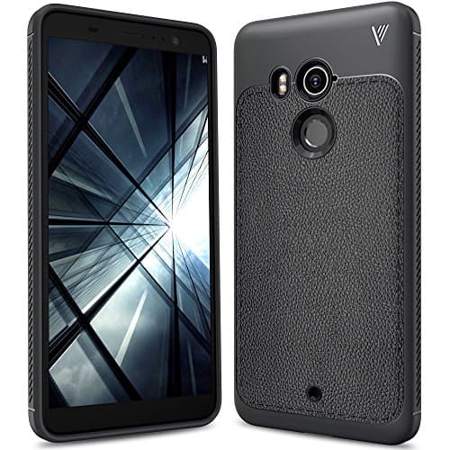 HTC U11 Plus Case, Yuanling [Scratch Resistant] ultra-thin Shock-Absorption Flexible TPU Rubber Soft Silicone Full-body Protective Cover for HTC U11 Plus (Black)