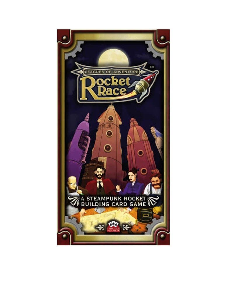 Triple Ace Games Rocket Race Board Game