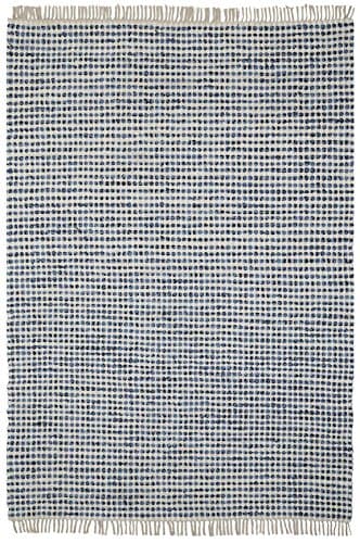 Complex Blue Hand Woven Rug (5x8') Rug