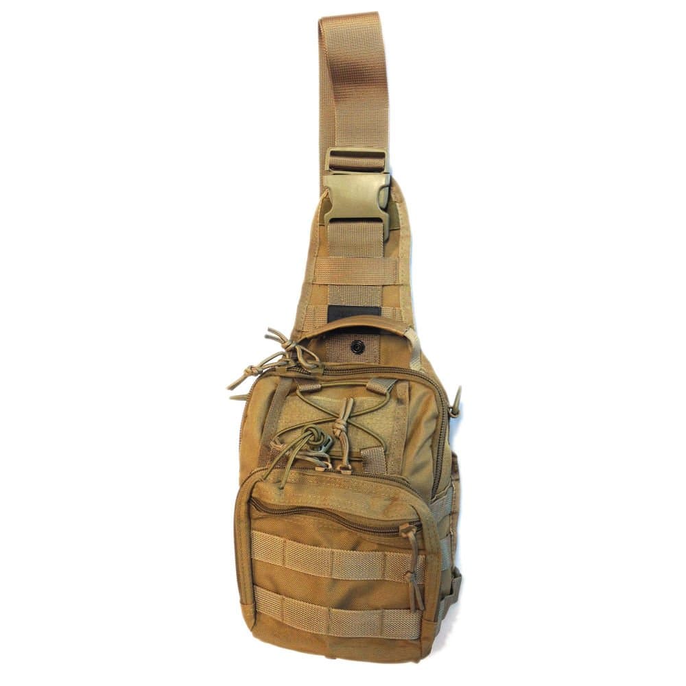 DDT Night Stalker Small Sling Bag Tan