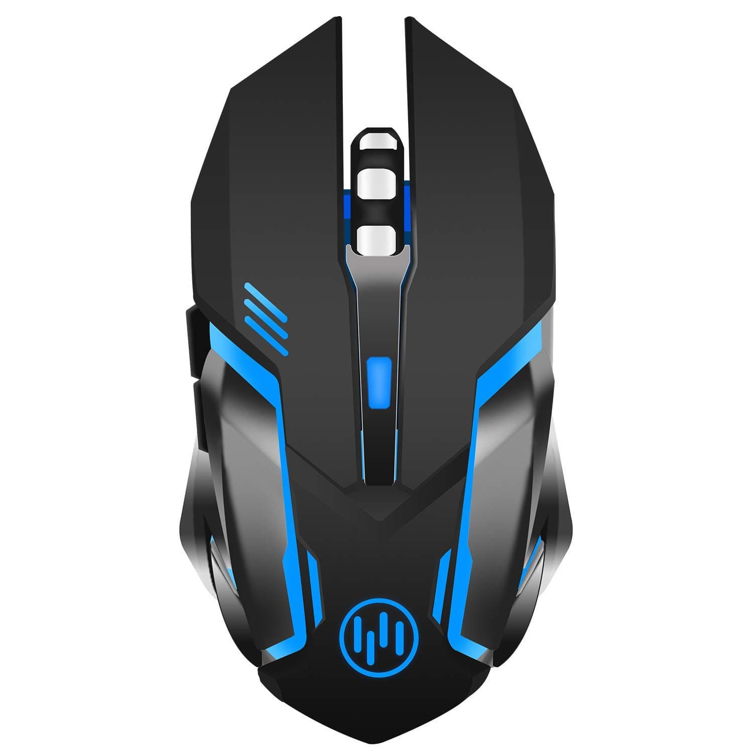 ExtraFind X96, Optical Silent Computer Wireless Mouse, 3 Adjustable DPI, Auto sleeping, 6 buttons for MAC/PC/Notebook (black)