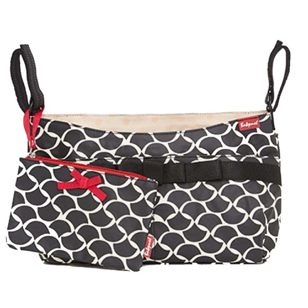 Babymel Stroller Organizer, Wave Black