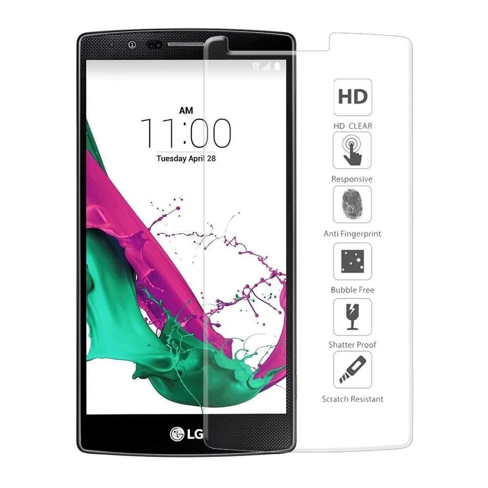SS Tech Screen Protector for LG G4 [3D Touch] [HD Ultra Clear] [Case Friendly] Tempered Glass Screen Protector