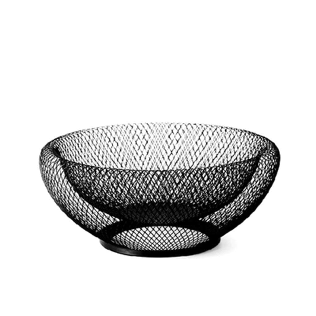 Household Waterproof Fruit Storage Basket Racks Reticular Double-layer Snacks Storage Baskets Rack Organizer Holder