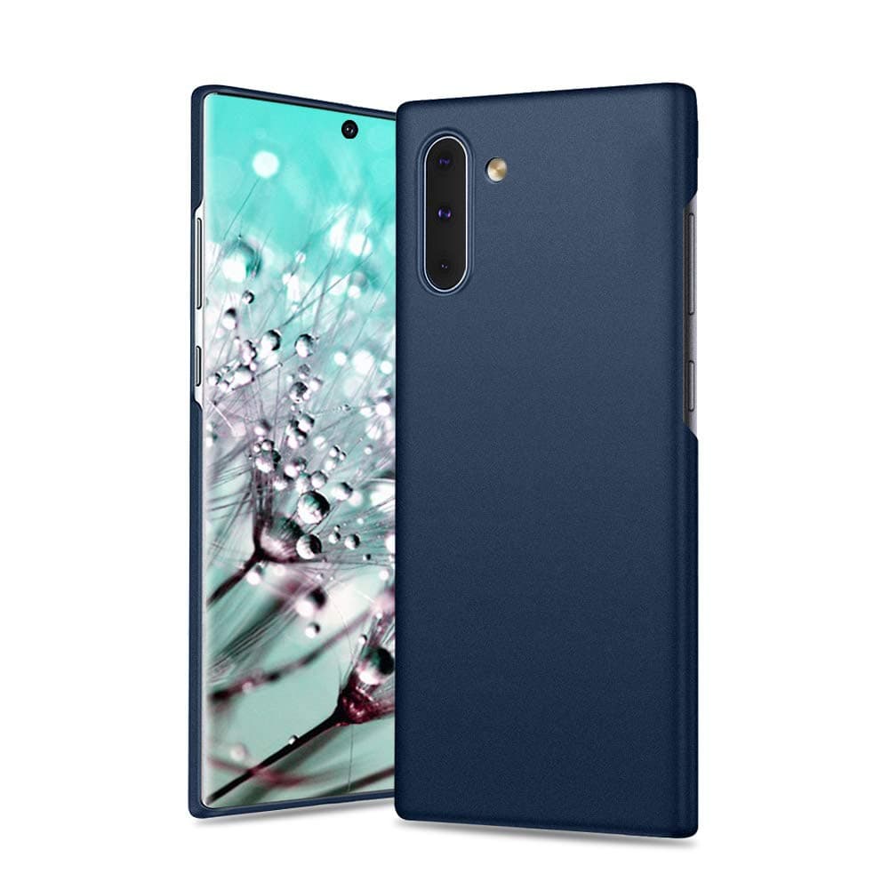 Meidom Case for Galaxy Note 10 with Ultra Thin Slim Anti Fingerprints Matte Finish and Protective Hard Plastic Phone Case Cover for Note 10 - Blue
