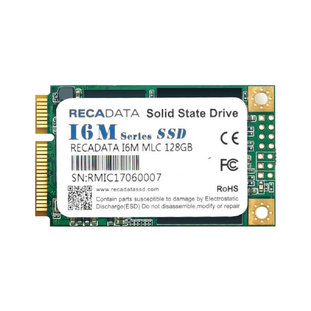 RECADATA mSATA III MLC Industrial Grade Enterprise Class Solid State Drive SSD (64GB)