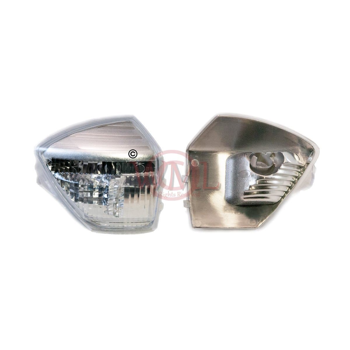 Door / Wing Mirror Indicator Lens Clear LH Side (Passenger Side)