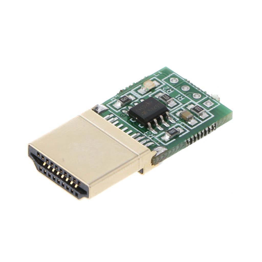 Cutebility HDMI Dummy Plug Headless Ghost Fake Display Emulator Module 4K 1920x1080 @60Hz