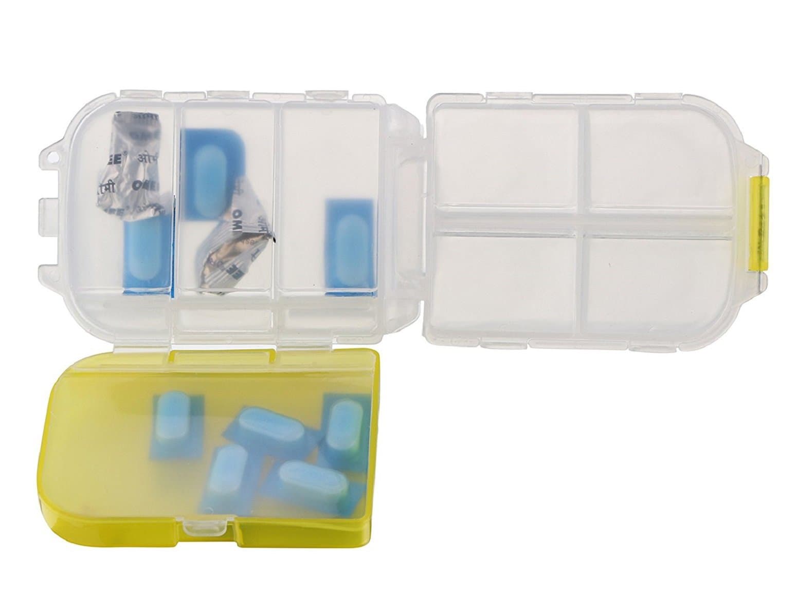 Miamour Plastic Pills Storage Box, Small