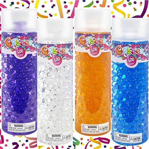 Orbeez - Grown Orbeez Bundle Includes Orange Orbeez, Clear Orbeez, Blue Orbeez, Purple Orbeez