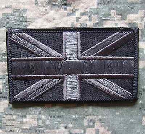 PAFE British Flag Rugged appearance Ops Velcro Morale Patch,1 PCS