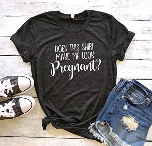 Does this shirt make me look pregnant?
