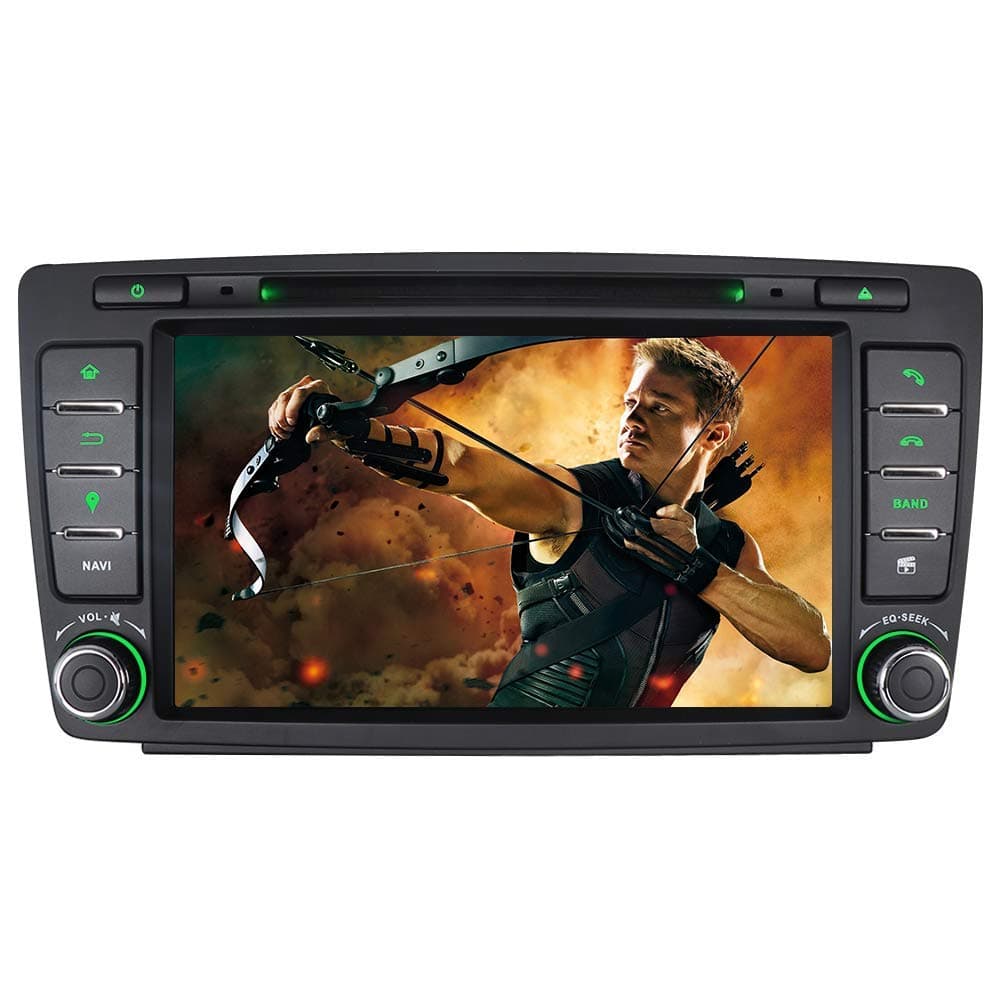 iAuch GPS Navigation for Car with Built-in Microphone Support Steering Wheel Control Bluetooth 3G VMCD Car GPS Sat Nav Navigator DVD Player Stereo For SKODA OCTAVIA Yeti Fabia