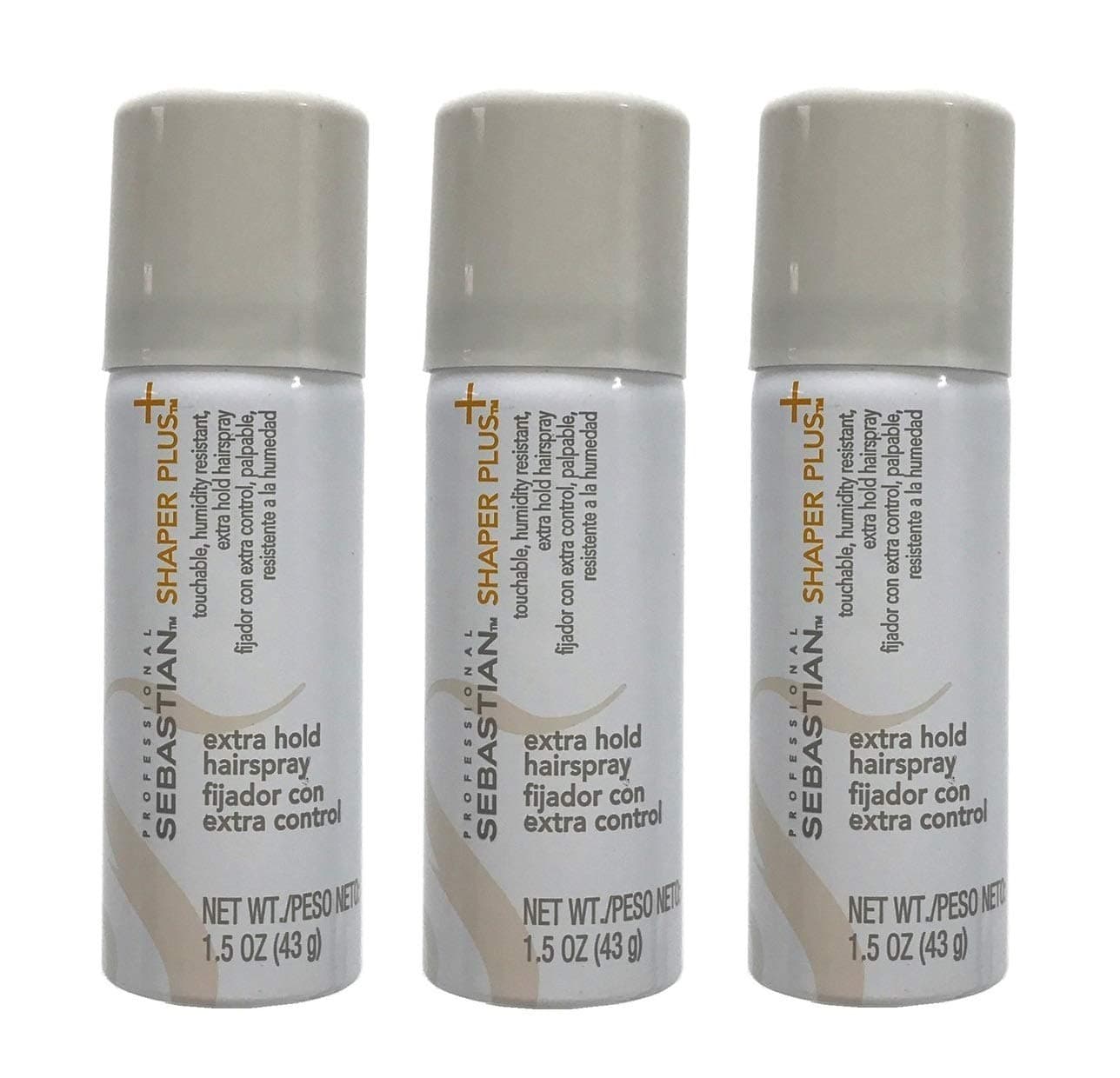 Shaper Plus Extra Hold Hairspray 1.5 oz (Pack of 3)